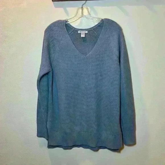 Athleta Hanover Refined V-Neck Sweater size M - Picture 6 of 7